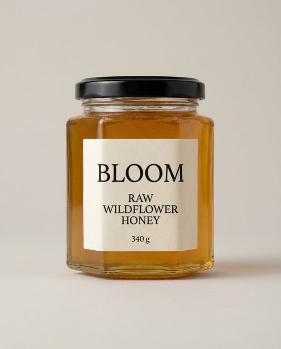 BLOOM concept: the plain packshot every image here was made from