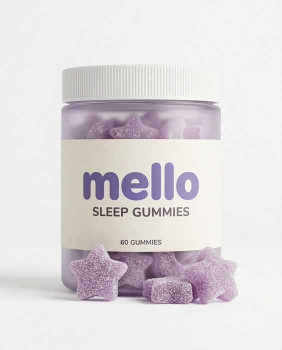 MELLO concept brand, vitamin gummies: Listing image on white