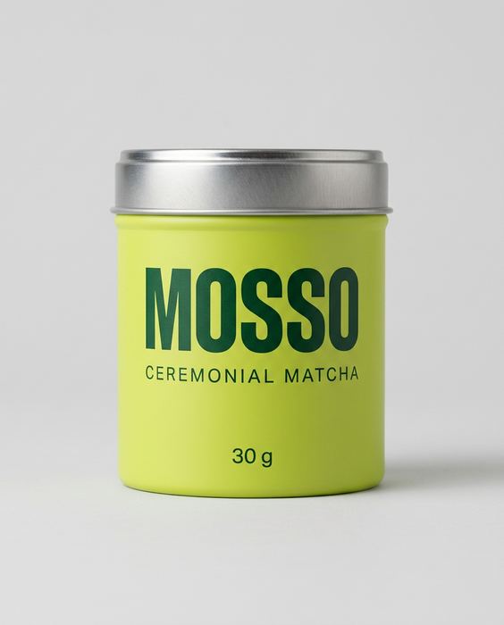 MOSSO concept: the plain packshot every image here was made from