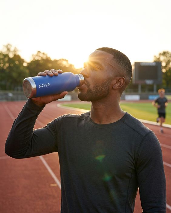 NOVA concept brand, insulated bottle: The track