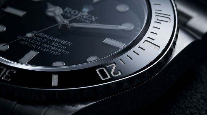 Submariner concept brand, dive watch (unofficial rolex concept): The bezel