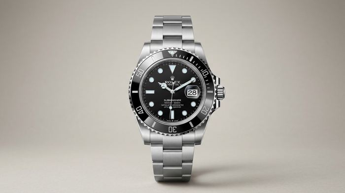 SUBMARINER concept: the plain packshot every image here was made from